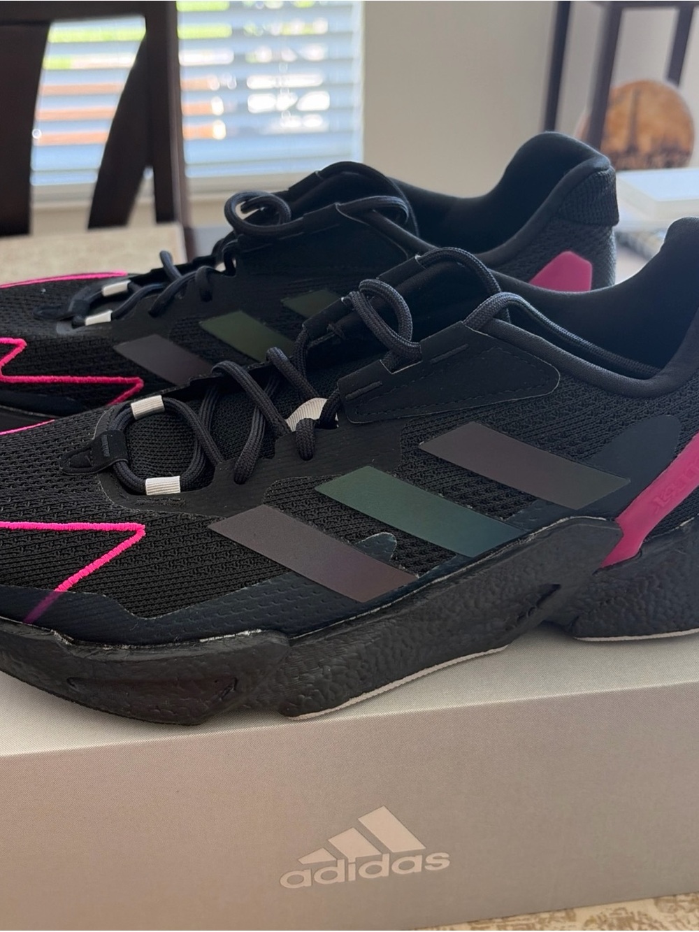 Adidas Men’s Black Athletic Sneakers X9000L4